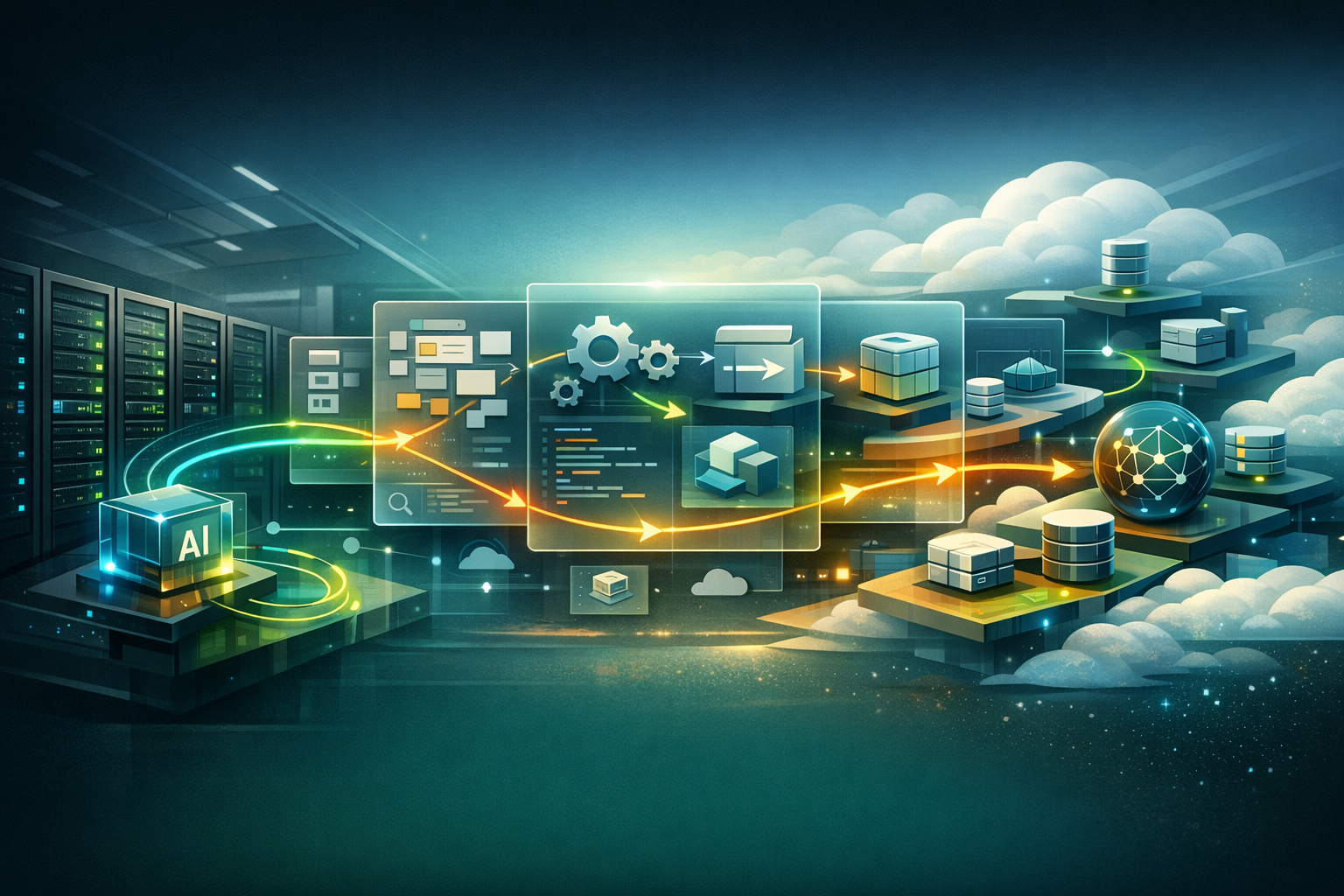 Enterprise platform engineering visual
